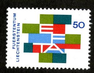 LIECHTENSTEIN 425 MH  BIN $.45