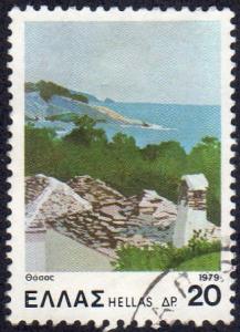 Greece 1340 - Used - 20d Thasos (1979) (cv $0.60)