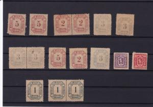 german stadt post privat post bochum  private post  stamps ref r14137