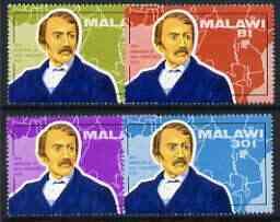 MALAWI - 1973 - David Livingstone - Perf 4v Set - Mint Never Hinged