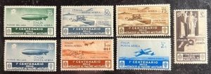 Italy Scott# C66-C72 Unused VF HR Set of 7 Cat $74.95