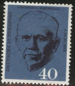 Germany Scott 821 MNH** 1960 George C. Marshall stamp