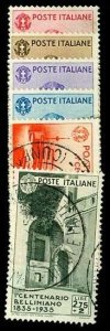 ITALY 349-54  Used (ID # 62488)