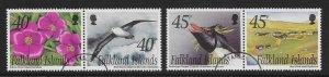 FALKLAND ISLANDS SG941/4 2002 OFF-SHORE ISLANDS SET USED