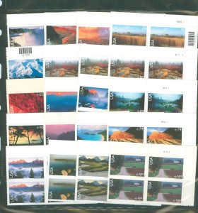 United States #C133-150 Mint (NH) Plate Block (Landscapes)