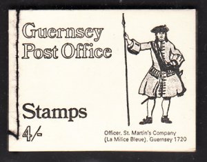 Guernsey 13a,14a,28a Booklet MNH VF