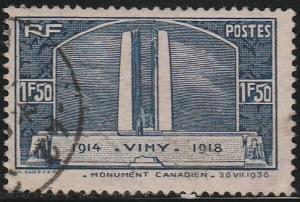 France, #312 Used From 1936