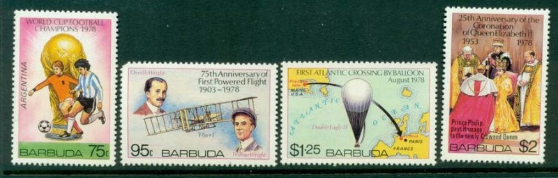 Barbuda 1978 Anniversaries MUH Lot20913