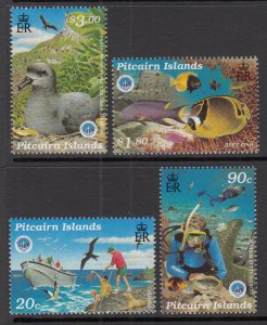 Pitcairn Islands 492-495 MNH VF
