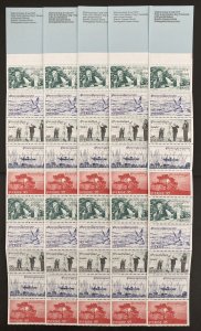 Sweden 1977 #1207a, Wholesale lot of 5, MNH,CV $35