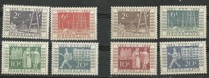 Netherlands # 332-39  Stamp Centenary  BOTH SETS (8)  Unused LH
