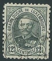 Great Starter Collection of Early Luxembourg Used Stamps