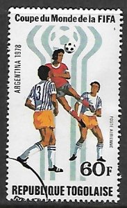 Togo # C346 - Worldcup Football Argentina - unused - HR/CTO.....{KlGr}