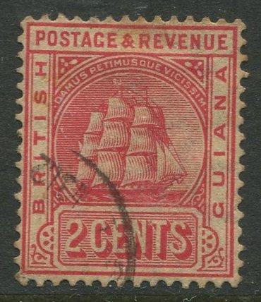 STAMP STATION PERTH British Guiana #172b - Seal Definitive Used Wmk 3 CV$0.25