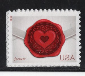 4741  * SEALED WITH LOVE  * U.S. Postage Stamp  MNH