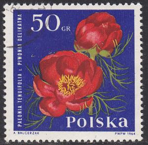 Poland 1282 Peony 1964