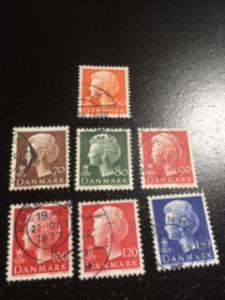 Denmark sc 533,535,536,539,543,547,548 u