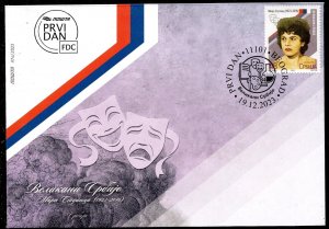 2115 - Serbia 2023 - Mira Stupica - Actress - FDC