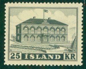 ICELAND 273 MNH RL 4089 CV $200.00 BIN $100.00