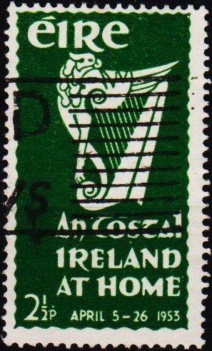 Ireland. 1953 2 1/2d S.G.154 Fine Used