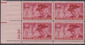 985 G. A. R. Plate Block MNH