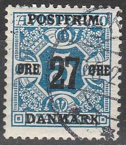 Denmark #146  F-VF Used CV $26.00 (A16836)