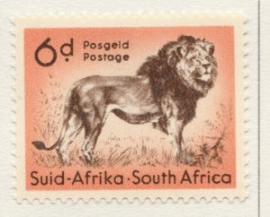 1954 UNION OF SOUTH AFRICA 6d MH* Stamp A4P15F3956-