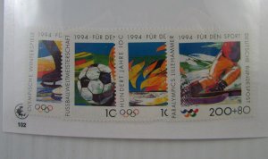 Germany  SC #B758-61   FUR DIE JUGEND  MNH