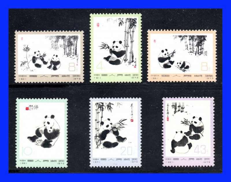 1973 - China - Scott nº 1108 - 1113 - MNH - G. Lujo - CH- 38 - 01