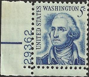 # 1283B MINT NEVER HINGED GEORGE WASHINGTON