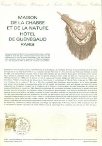 FRANCE SCOTT # 1778 FIRST DAY SOUVENIR PAGE, 1981, HUNTING/NATURE, GREAT PRICE!