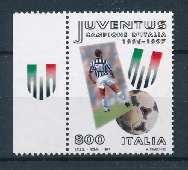 [110896] Italy 1997 Sport football soccer Juventus FC  MNH