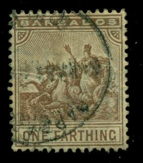 Barbados 1909 #91 U SCV (2018) = $0.35