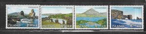 Iceland #380-383 set    (MNH) CV $2.60