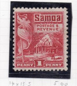 Samoa 1920s Early Issue Fine Mint Hinged 1d. 174668