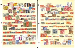 Canada Stamp Collection on 4 Stock Pages, Nice Selection Used Lot (GB)