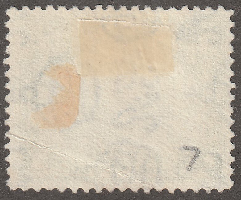 Trinidad and Tobago, stamp, Scott#34,  used, hinged, paper fold on reverse