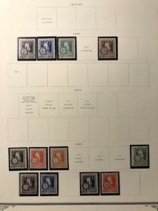 Indo-China - 11ea Album Pages - Stamps in Mounts - See Scans
