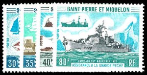 ST. PIERRE & MIQUELON 408-11  Mint (ID # 84107)