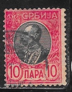 Serbia 89c: 10p Peter I, used, F