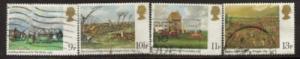 Great Britain Sc 863-6 1979 Derby Horses stamps used