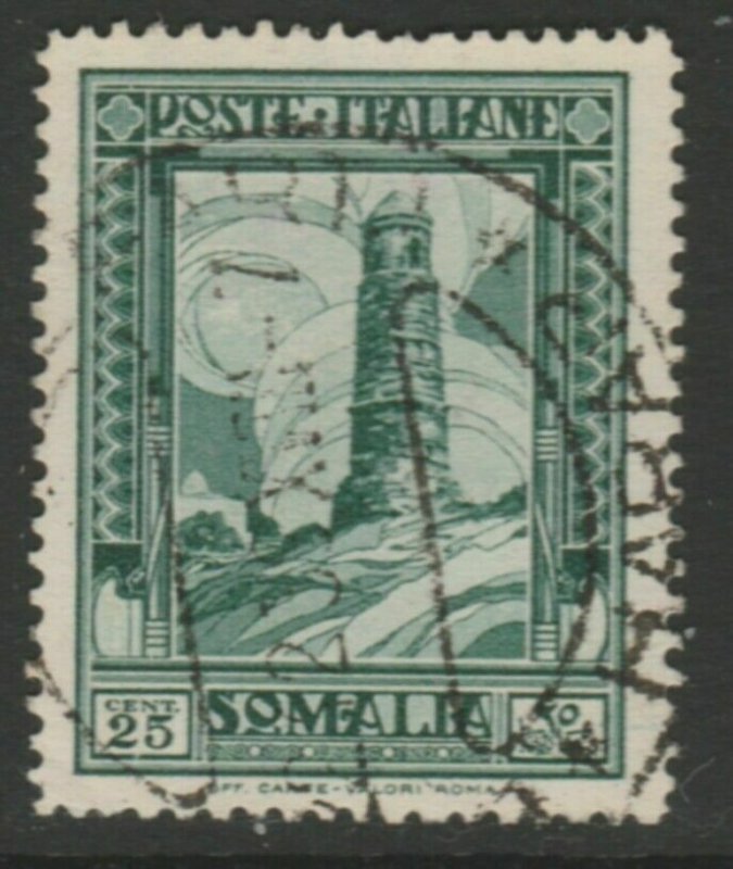 Somalia 1935-38 25c Perf. 14 Usato Italia Colonie Italy Colony A18P13F185