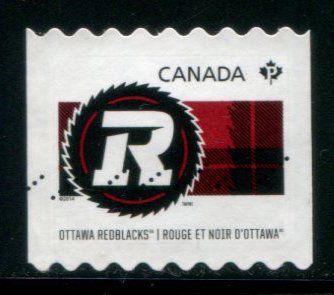 2754 Canada P Ottawa Redblacks SA coil, used