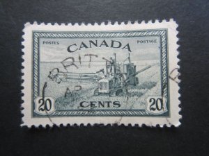 Canada #271 King George VI Peace Issue  Nice stamps {ca214}