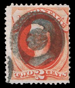 GENUINE SCOTT #178 USED CBNC ISSUE WITH NEGATIVE 'C' BOSTON CORK FANCY CANCEL #2