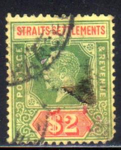 Straits Settlements 200 u  cv$9.25