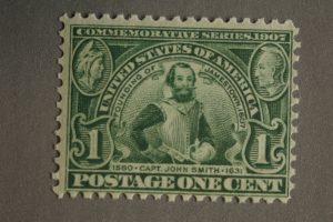 United States #328 1 Cent Jamestown MNH