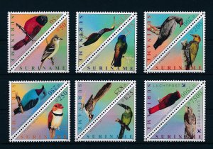 [SU1098] Suriname Surinam 2001 Birds Triangles MNH