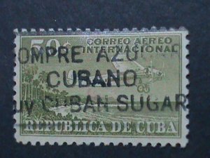 ​CUBA-AIRMAIL 1931  11 VERY OLD CUBA AIRMAIL USED-STAMP-VF  ALMOST 91 YEARS
