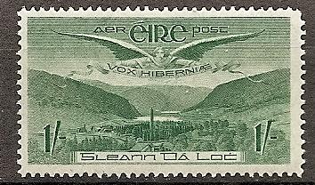 Ireland C5 Mint OG 1948 1sh Glendalough Airmail